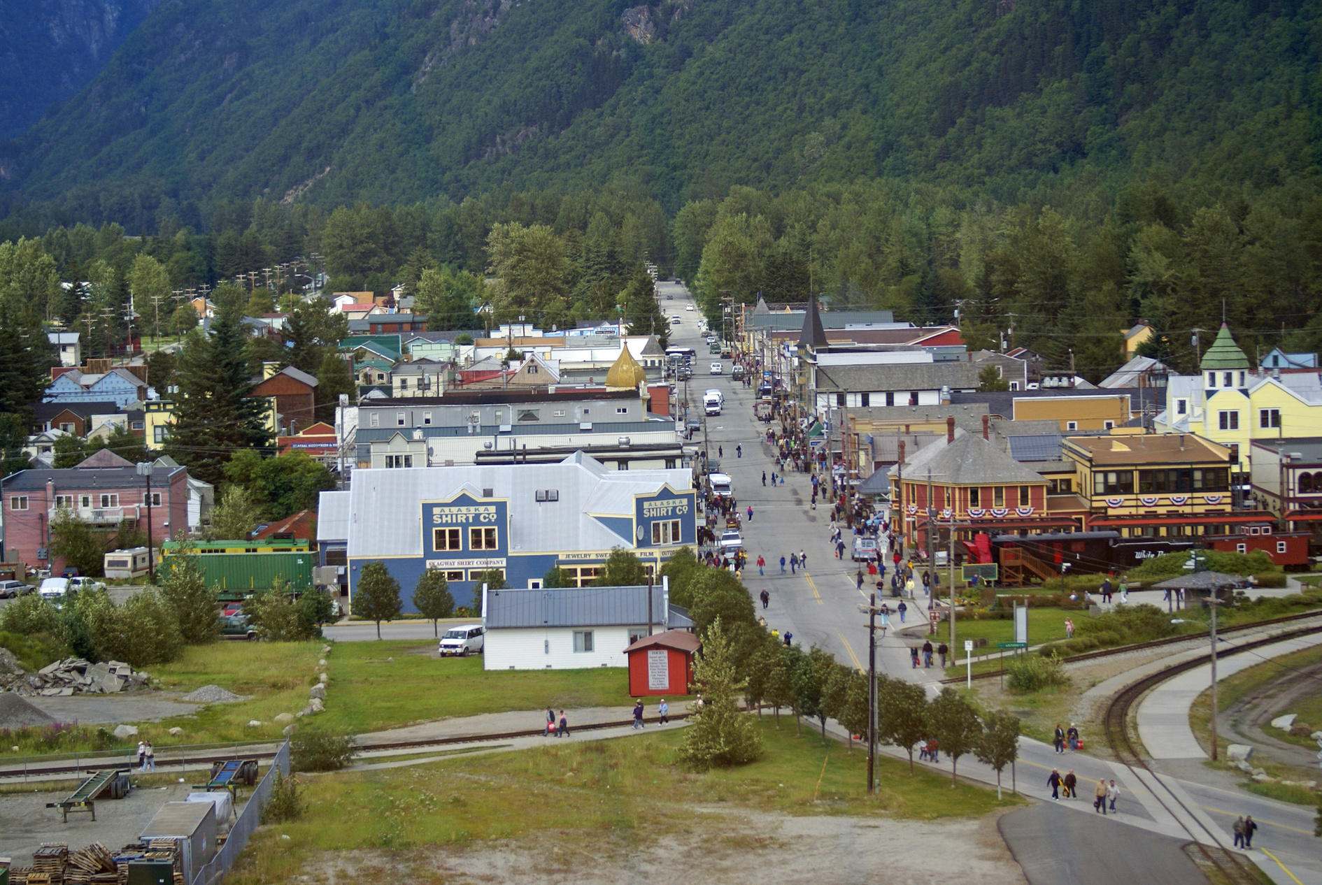 Town in Skagway, Alask 