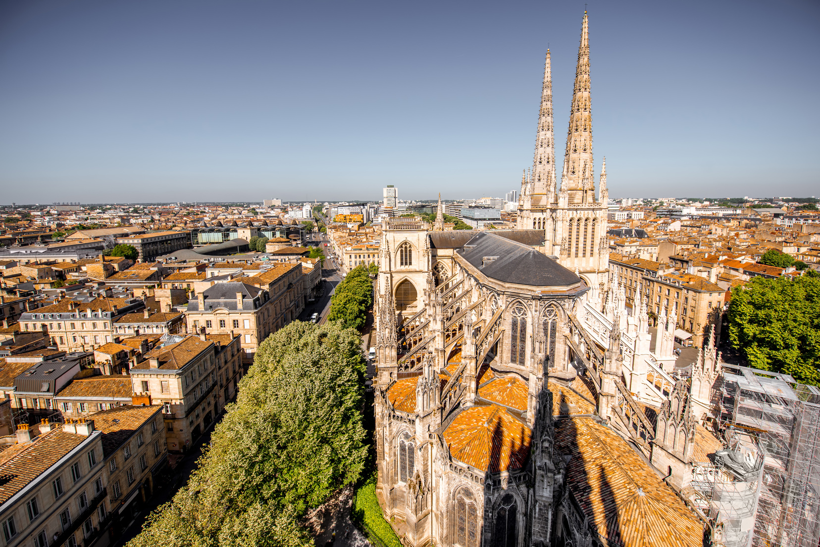 Bordeaux city in France