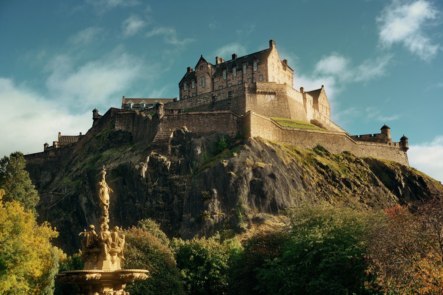 Edinburgh Castle Landscape