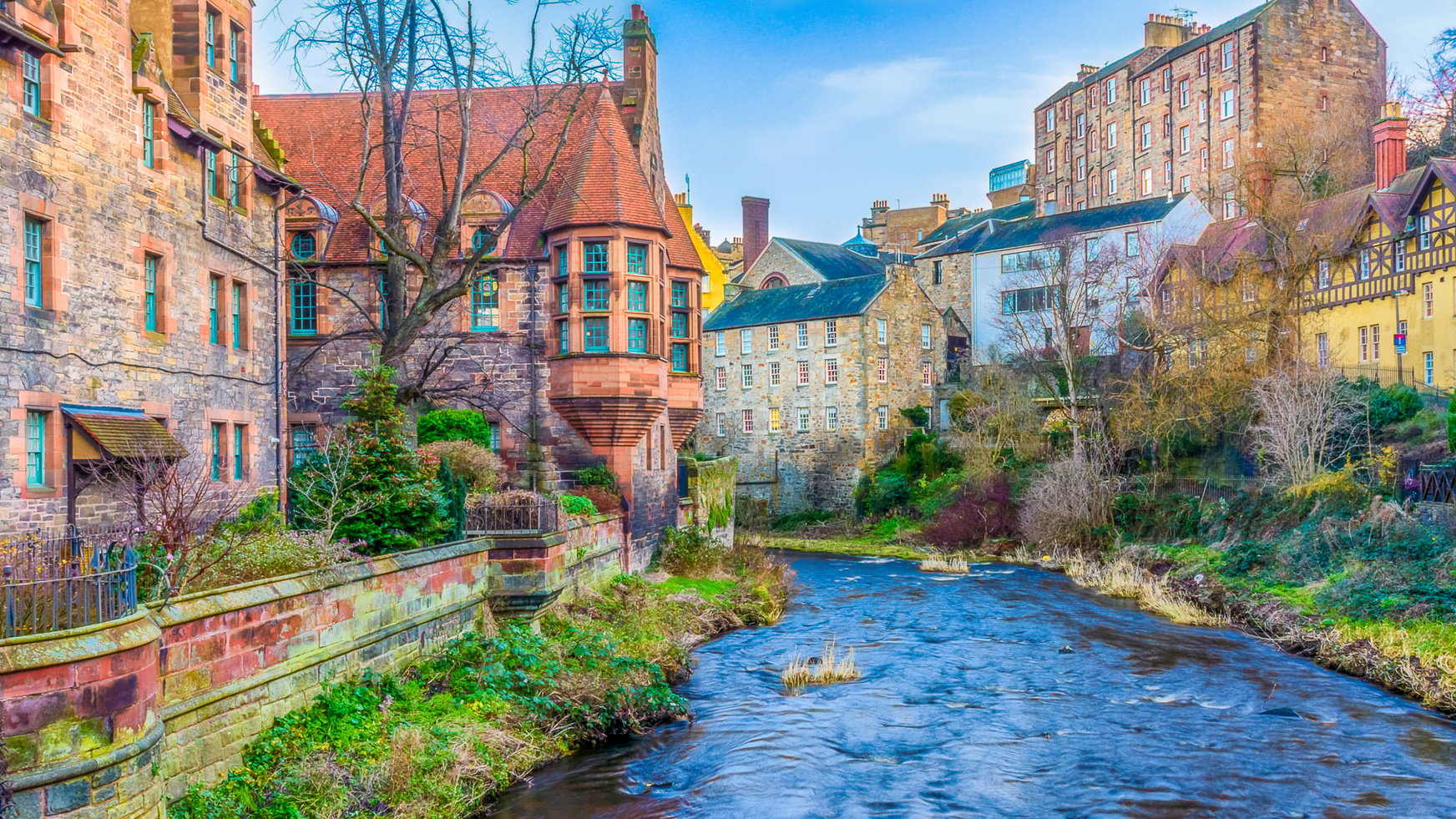 Dean Village, Edinburgh, Scotland