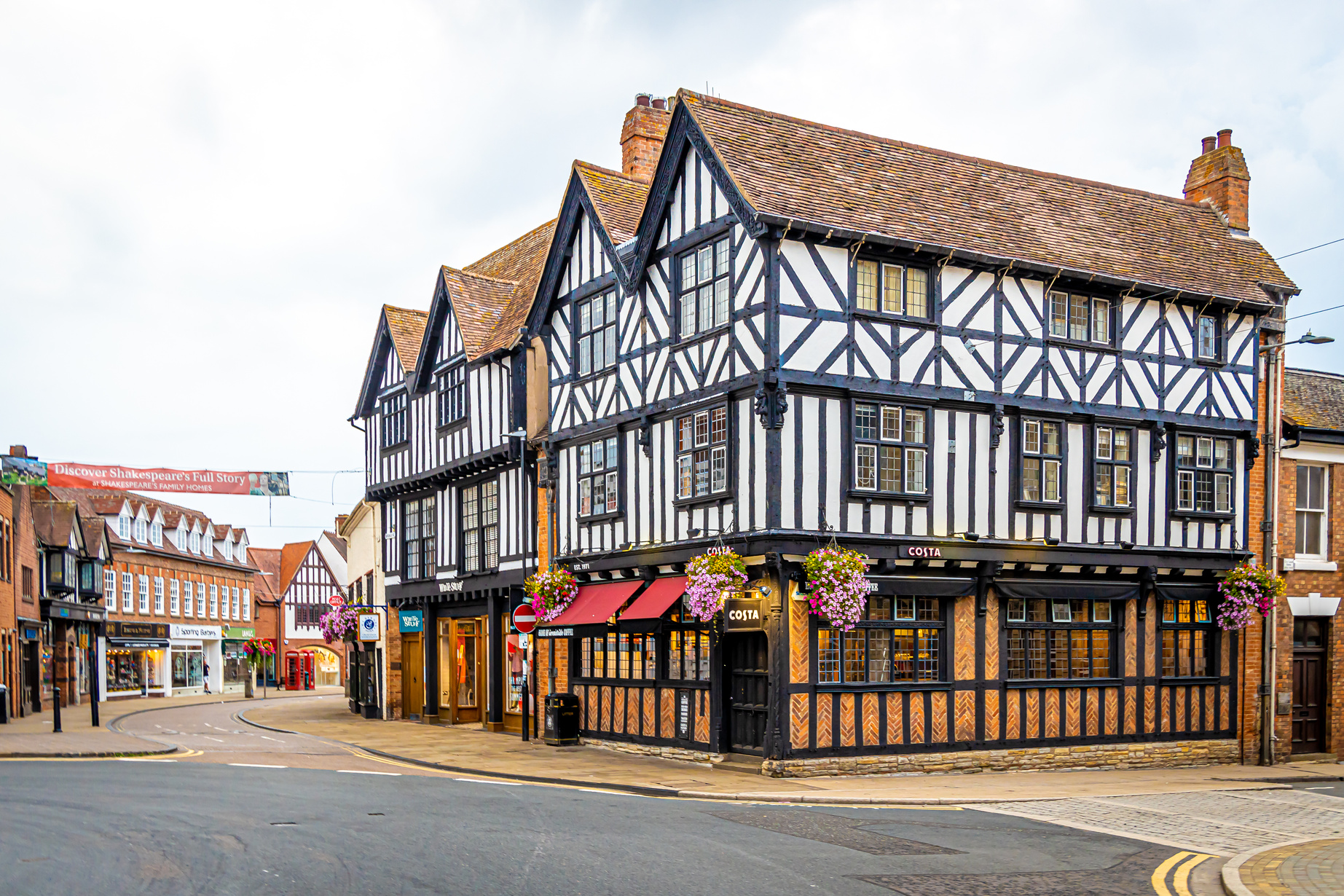 View of Stratford upon Avon, England