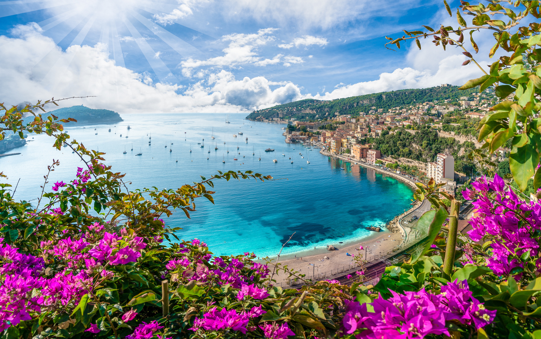 French Riviera coast