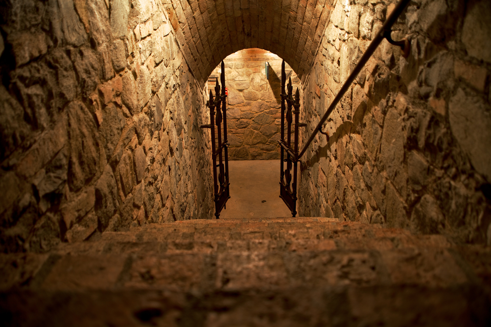 Stone Stairs Leading to Dungeon Area