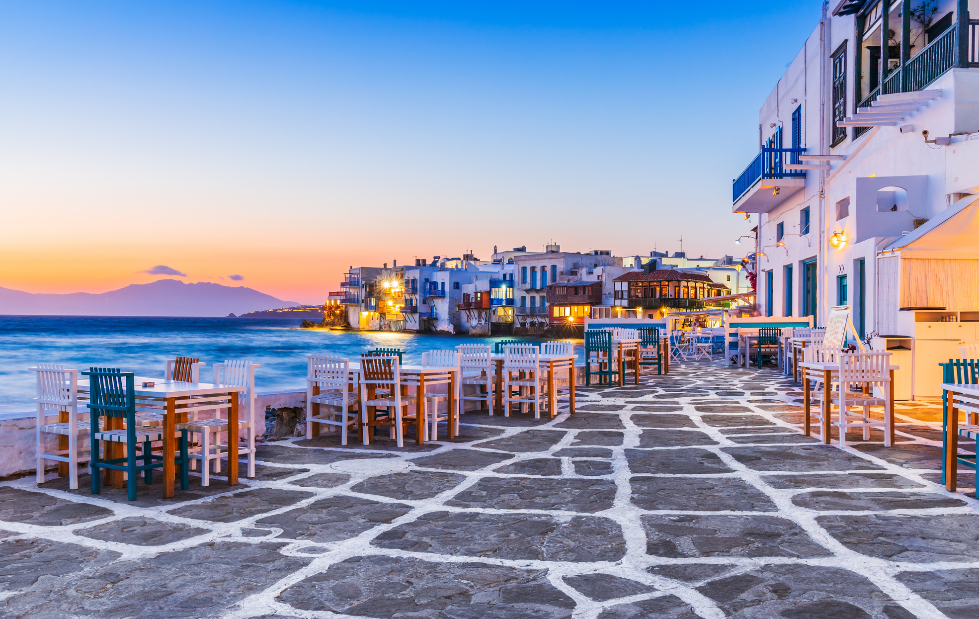 Mykonos, Greece.