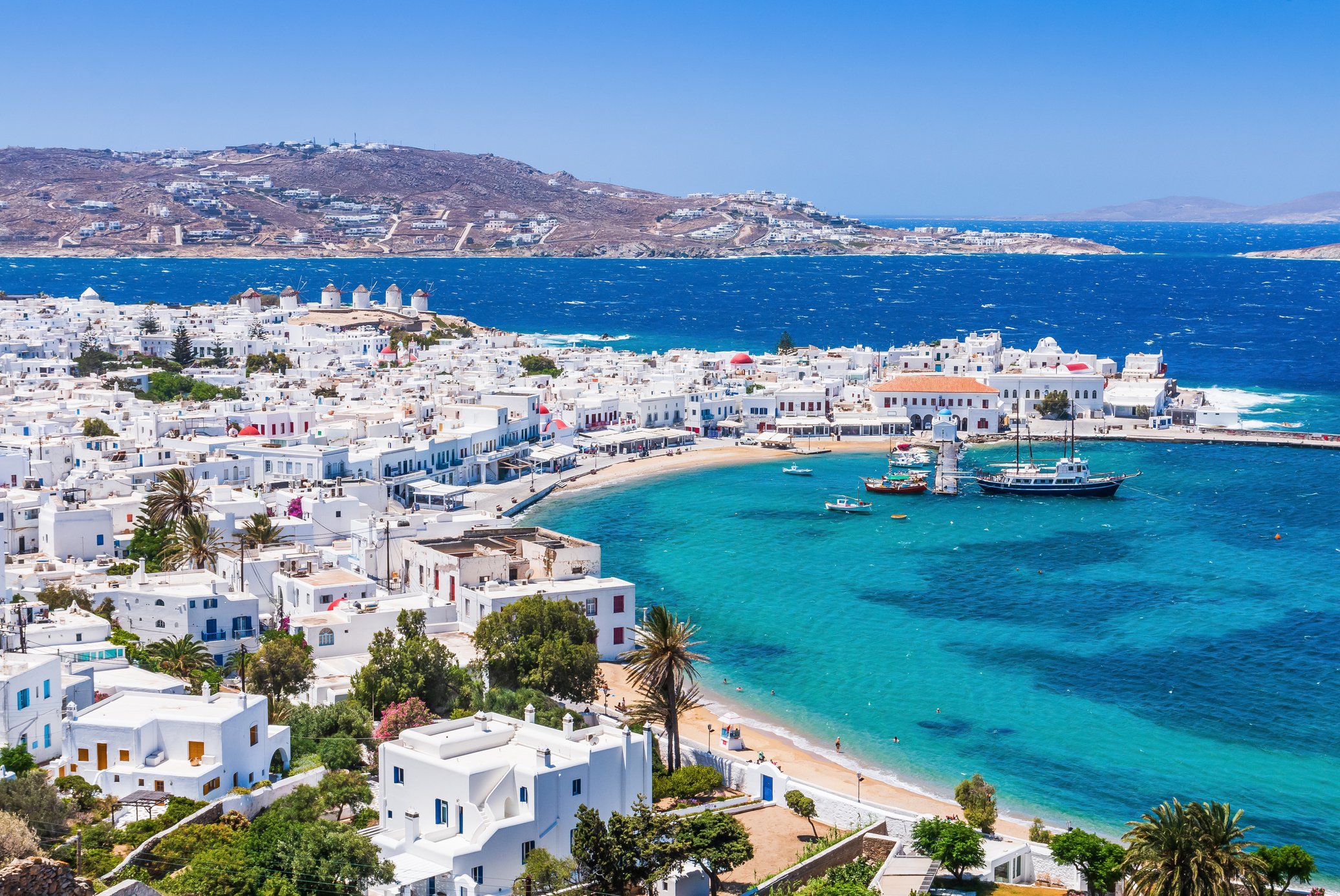 Mykonos, Greece.