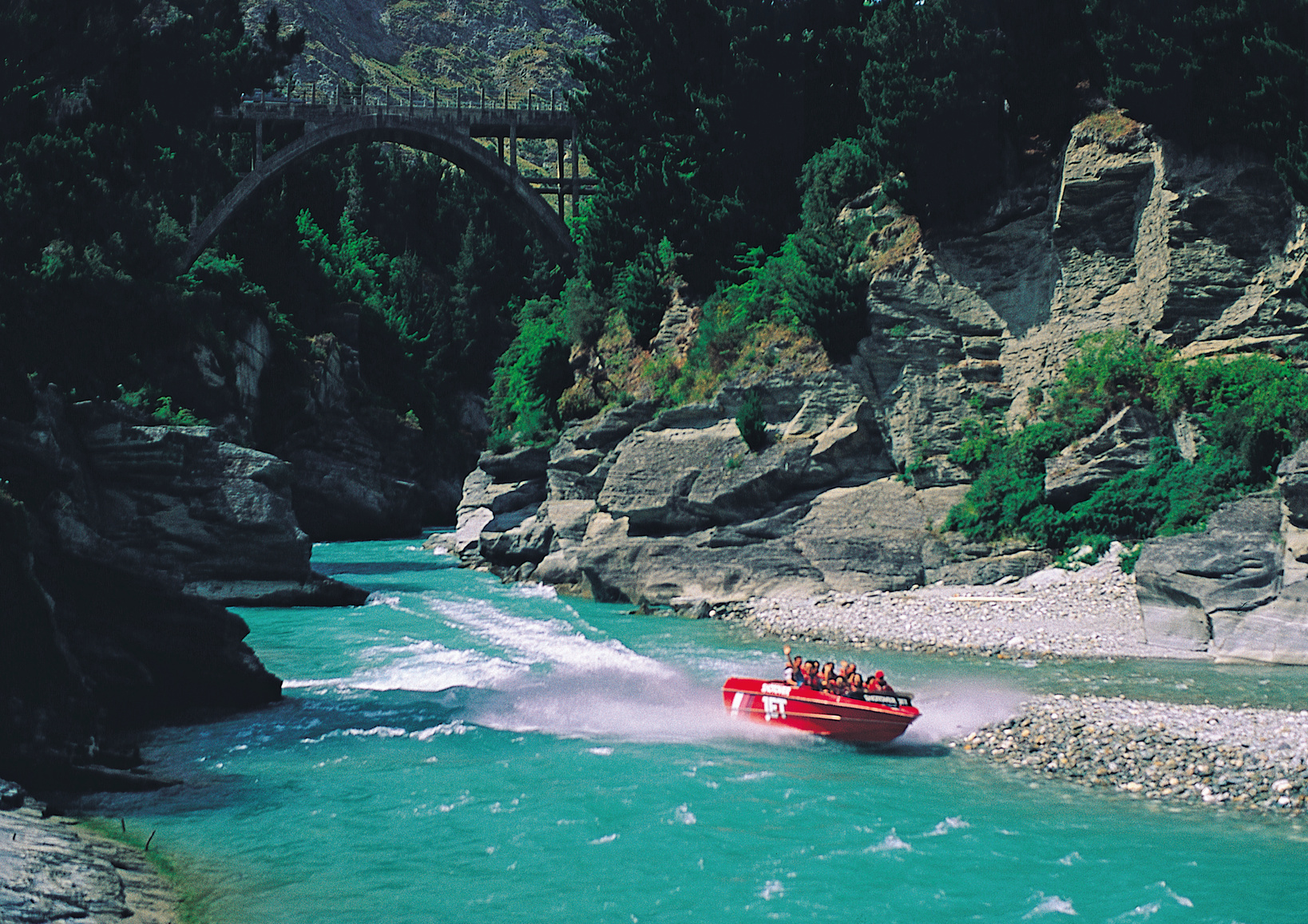 Beautiful scenic in new zealand