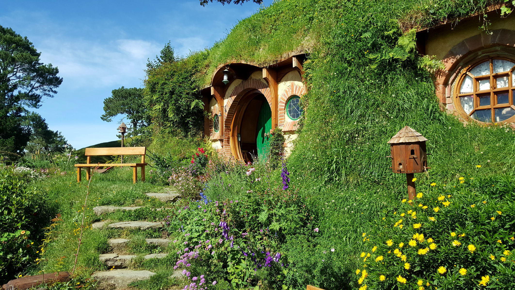 Hobbit home in New Zealand