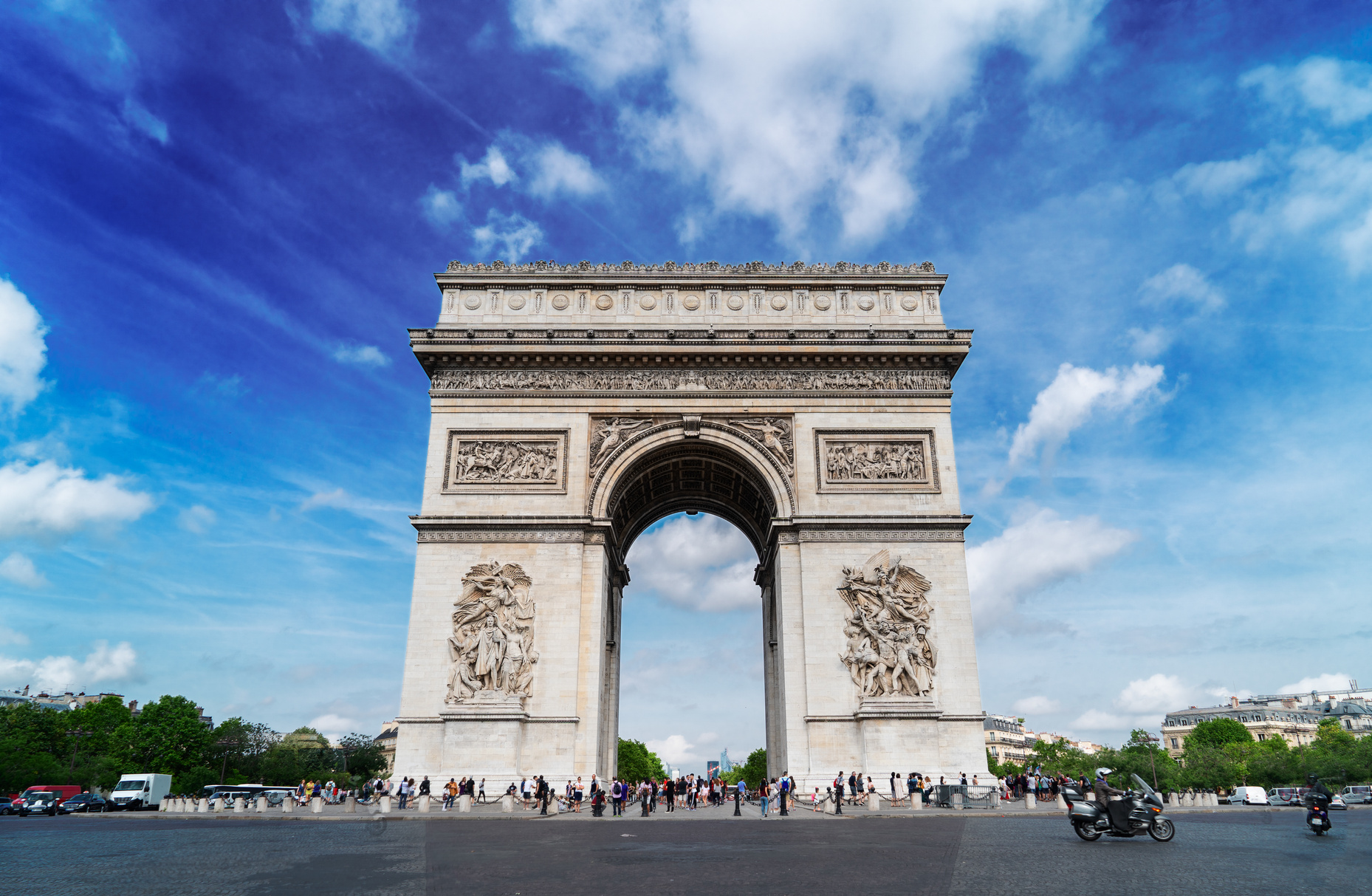 Arc De Triomphe, Paris, France