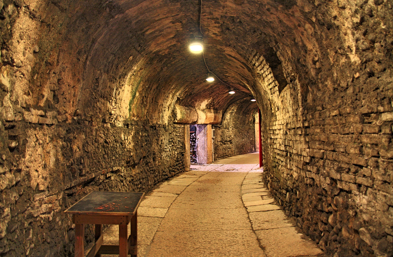 Catacombs,Verona, Italy