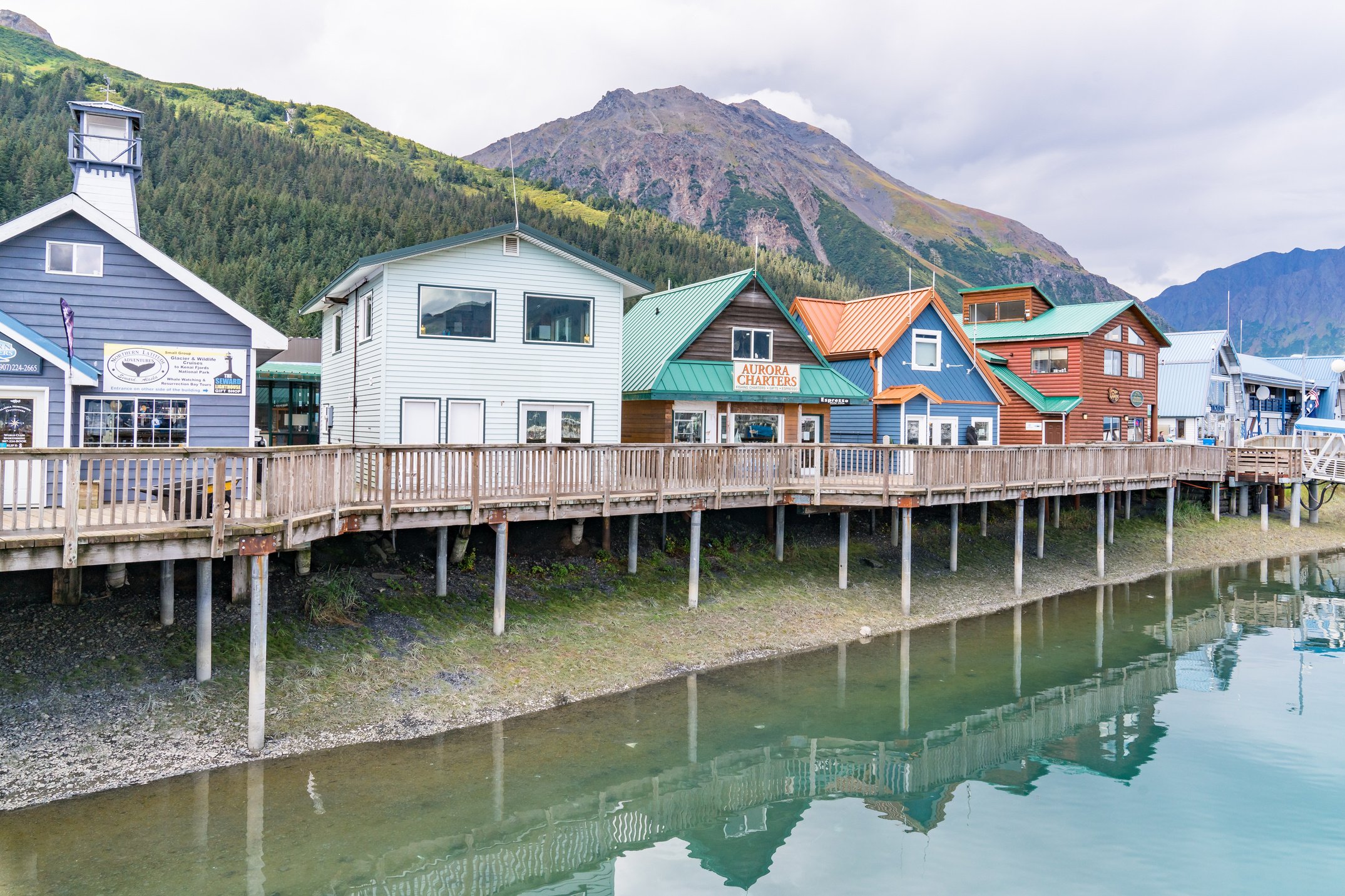 Shops in Seward, Alaska