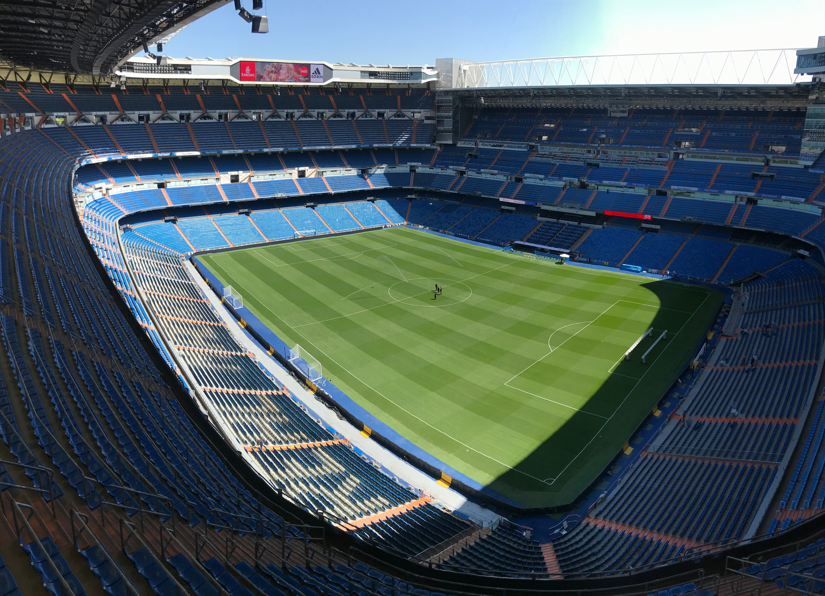 Green and Blue Soccer Field